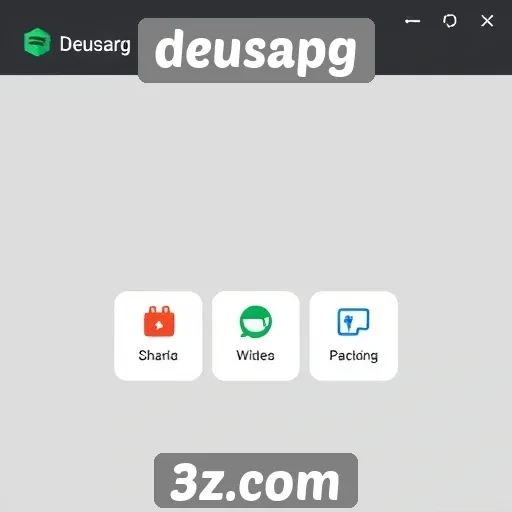 Explorando a interface do usuário no deusapg